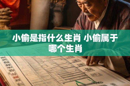 小偷是指什么生肖 小偷属于哪个生肖
