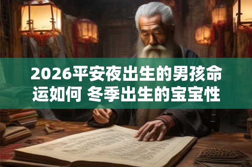 2026平安夜出生的男孩命运如何 冬季出生的宝宝性格