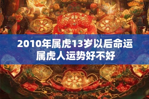 2010年属虎13岁以后命运 属虎人运势好不好