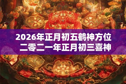 2026年正月初五鹤神方位 二零二一年正月初三喜神方位 2026年正月初五鹤神方位 二零二一年正月初三喜神方位