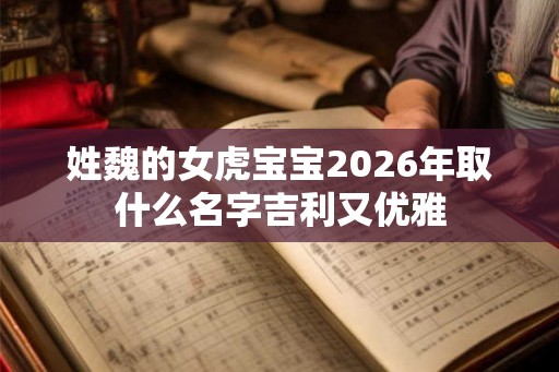 姓魏的女虎宝宝2026年取什么名字吉利又优雅