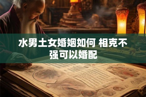水男土女婚姻如何 相克不强可以婚配