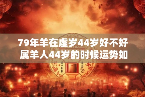 79年羊在虚岁44岁好不好 属羊人44岁的时候运势如何 79年羊在虚岁44岁好不好 属羊人44岁的时候运势如何