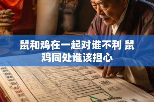鼠和鸡在一起对谁不利 鼠鸡同处谁该担心