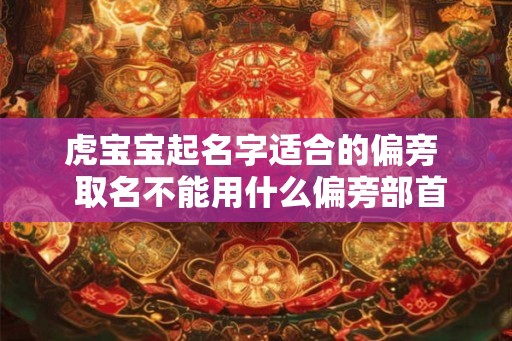 虎宝宝起名字适合的偏旁  取名不能用什么偏旁部首