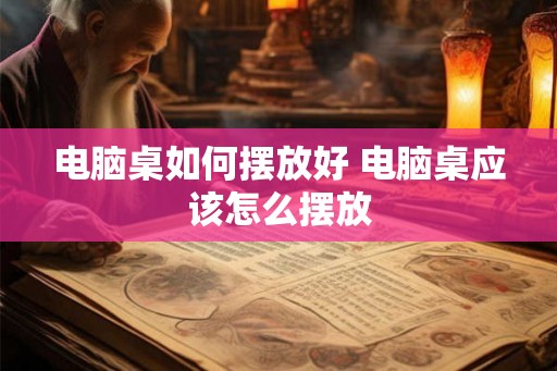 电脑桌如何摆放好 电脑桌应该怎么摆放