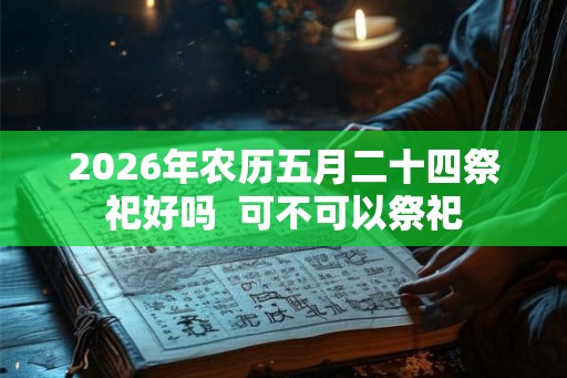 2026年农历五月二十四祭祀好吗  可不可以祭祀