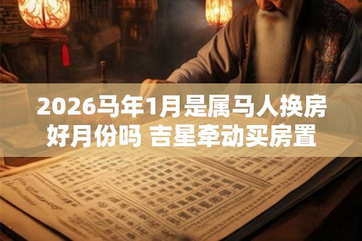2026马年1月是属马人换房好月份吗 吉星牵动买房置地
