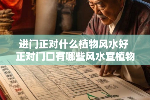 进门正对什么植物风水好 正对门口有哪些风水宜植物