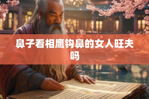 鼻子看相鹰钩鼻的女人旺夫吗