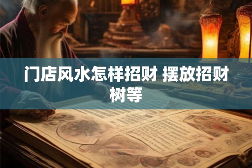 门店风水怎样招财 摆放招财树等