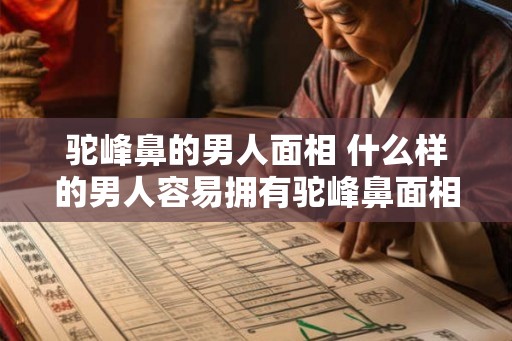 驼峰鼻的男人面相 什么样的男人容易拥有驼峰鼻面相 驼峰鼻的男人面相 什么样的男人容易拥有驼峰鼻面相