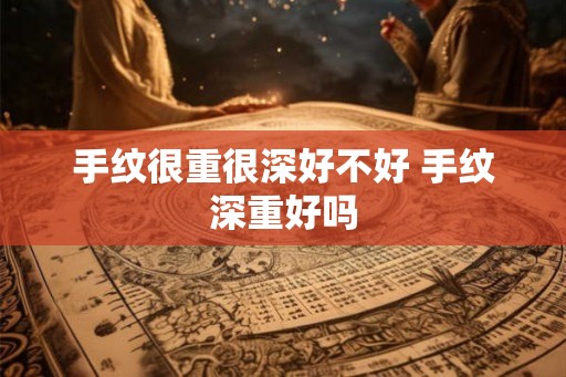 手纹很重很深好不好 手纹深重好吗