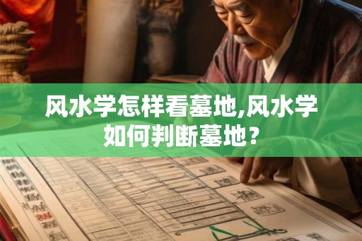 风水学怎样看墓地,风水学如何判断墓地？
