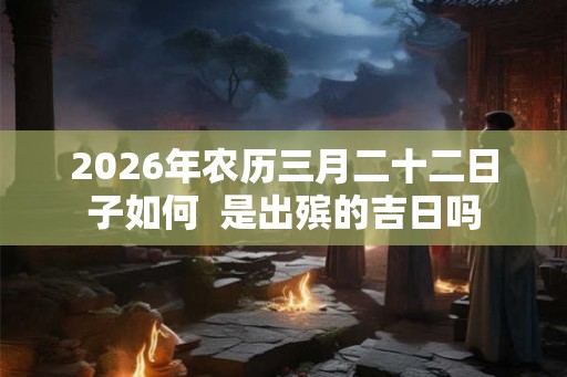 2026年农历三月二十二日子如何  是出殡的吉日吗