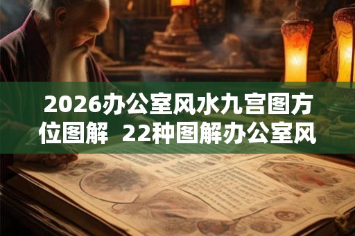2026办公室风水九宫图方位图解  22种图解办公室风水布局法