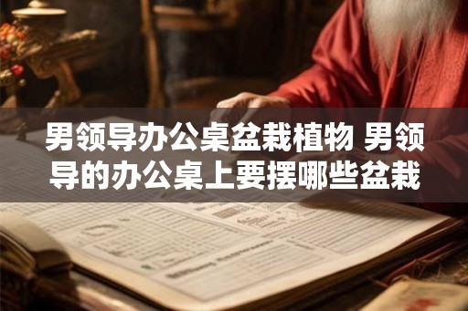 男领导办公桌盆栽植物 男领导的办公桌上要摆哪些盆栽植物