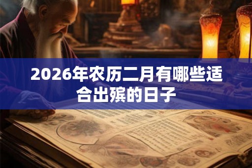 2026年农历二月有哪些适合出殡的日子