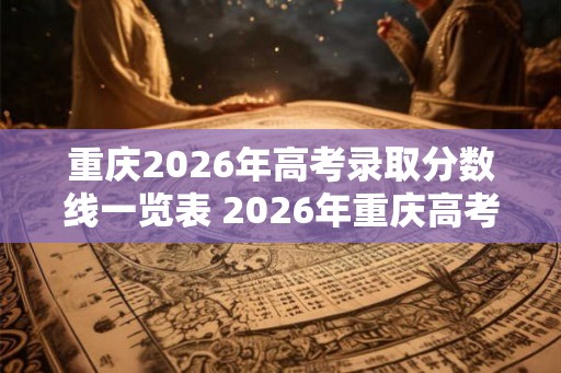 重庆2026年高考录取分数线一览表 2026年重庆高考录取分数线是多少 重庆2026年高考录取分数线一览表 2026年重庆高考录取分数线是多少