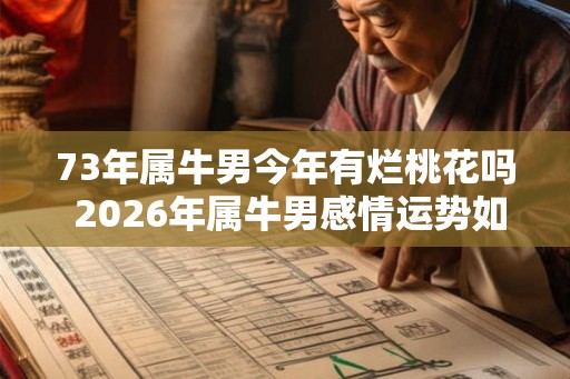 73年属牛男今年有烂桃花吗 2026年属牛男感情运势如何