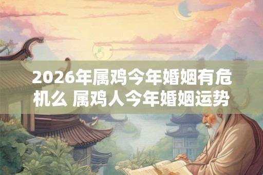 2026年属鸡今年婚姻有危机么 属鸡人今年婚姻运势