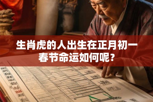 生肖虎的人出生在正月初一春节命运如何呢? 生肖虎的人出生在正月初一春节命运如何呢?