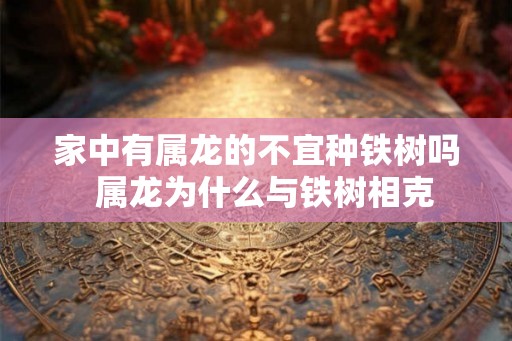 家中有属龙的不宜种铁树吗  属龙为什么与铁树相克