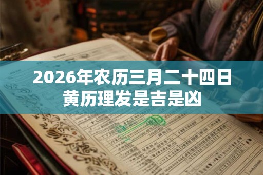 2026年农历三月二十四日黄历理发是吉是凶 2026年农历三月二十四日黄历理发是吉是凶