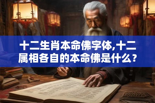 十二生肖本命佛字体,十二属相各自的本命佛是什么? 十二生肖本命佛字体,十二属相各自的本命佛是什么?