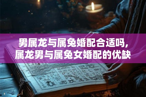 男属龙与属兔婚配合适吗,属龙男与属兔女婚配的优缺点