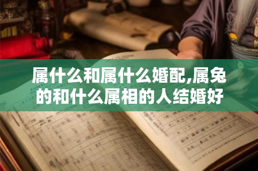 属什么和属什么婚配,属兔的和什么属相的人结婚好