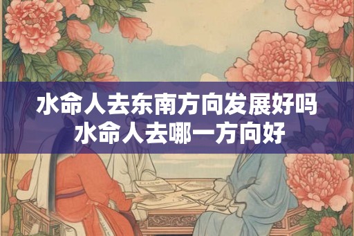 水命人去东南方向发展好吗 水命人去哪一方向好