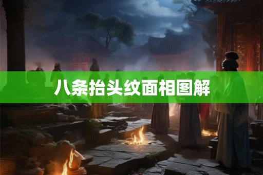 八条抬头纹面相图解