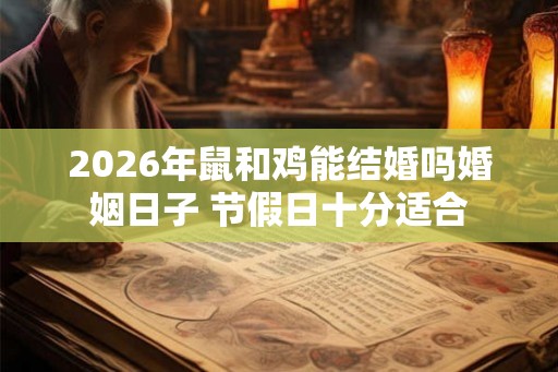2026年鼠和鸡能结婚吗婚姻日子 节假日十分适合