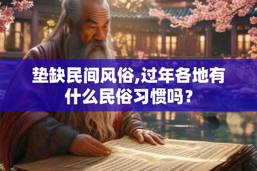 垫缺民间风俗,过年各地有什么民俗习惯吗？