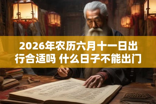 2026年农历六月十一日出行合适吗 什么日子不能出门
