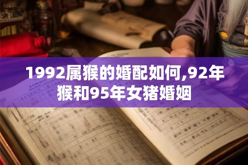 1992属猴的婚配如何,92年猴和95年女猪婚姻