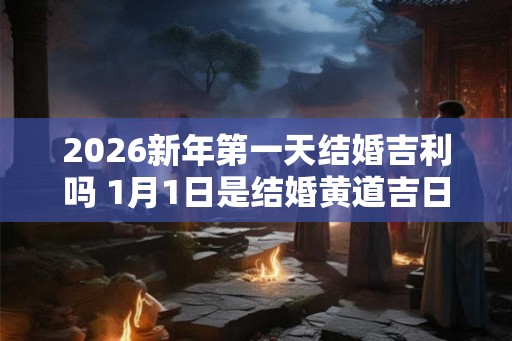 2026新年第一天结婚吉利吗 1月1日是结婚黄道吉日 2026新年第一天结婚吉利吗 1月1日是结婚黄道吉日