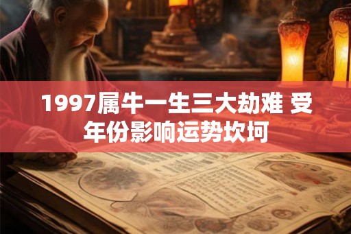 1997属牛一生三大劫难 受年份影响运势坎坷 1997属牛一生三大劫难 受年份影响运势坎坷