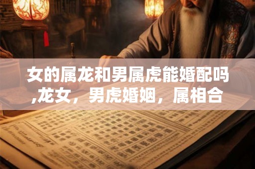 女的属龙和男属虎能婚配吗,龙女,男虎婚姻,属相合吗? 女的属龙和男属虎能婚配吗,龙女,男虎婚姻,属相合吗?