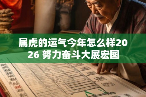 属虎的运气今年怎么样2026 努力奋斗大展宏图 属虎的运气今年怎么样2026 努力奋斗大展宏图