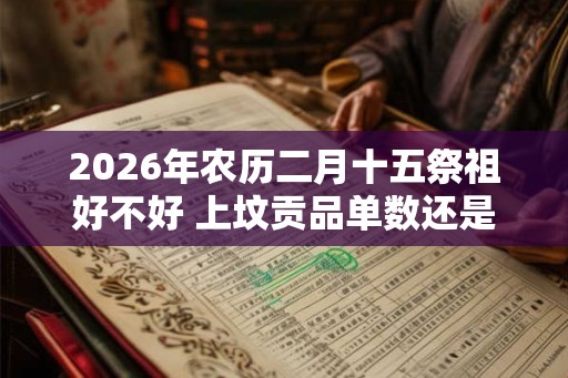 2026年农历二月十五祭祖好不好 上坟贡品单数还是双数