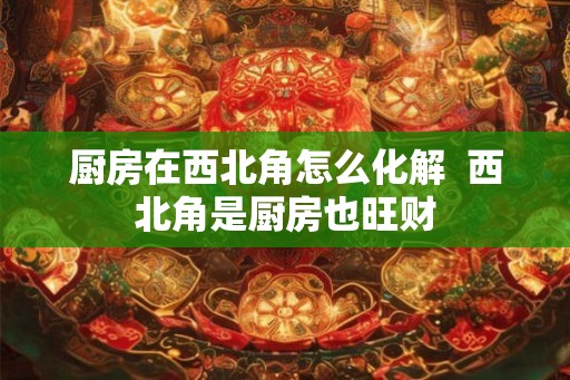 厨房在西北角怎么化解  西北角是厨房也旺财