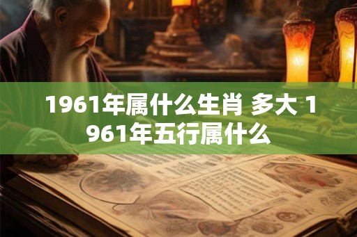 1961年属什么生肖 多大 1961年五行属什么
