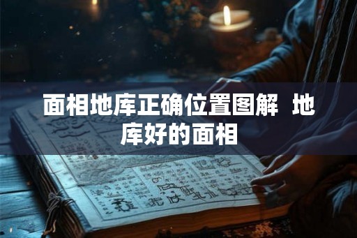 面相地库正确位置图解  地库好的面相