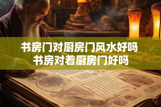 书房门对厨房门风水好吗 书房对着厨房门好吗 书房门对厨房门风水好吗 书房对着厨房门好吗