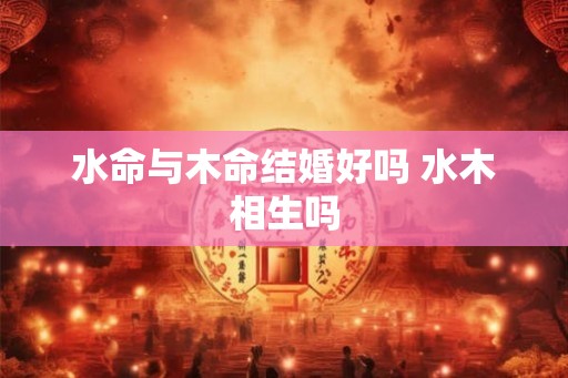 水命与木命结婚好吗 水木相生吗