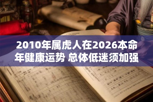 2010年属虎人在2026本命年健康运势 总体低迷须加强关注 2010年属虎人在2026本命年健康运势 总体低迷须加强关注