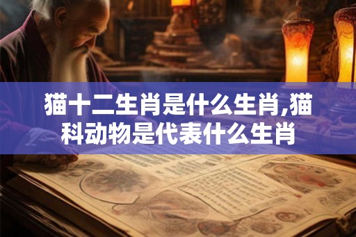 猫十二生肖是什么生肖,猫科动物是代表什么生肖 猫十二生肖是什么生肖,猫科动物是代表什么生肖