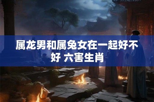 属龙男和属兔女在一起好不好 六害生肖